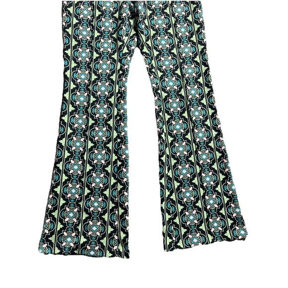 Maeve by Anthropologie Women's Geometric Print Pants Green Sz S Boho - Picture 3 of 9
